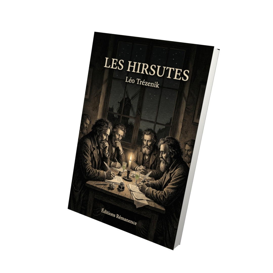 Livre Les Hirsutes par Léo Trézenik - Vue 3D - Editions Remanence