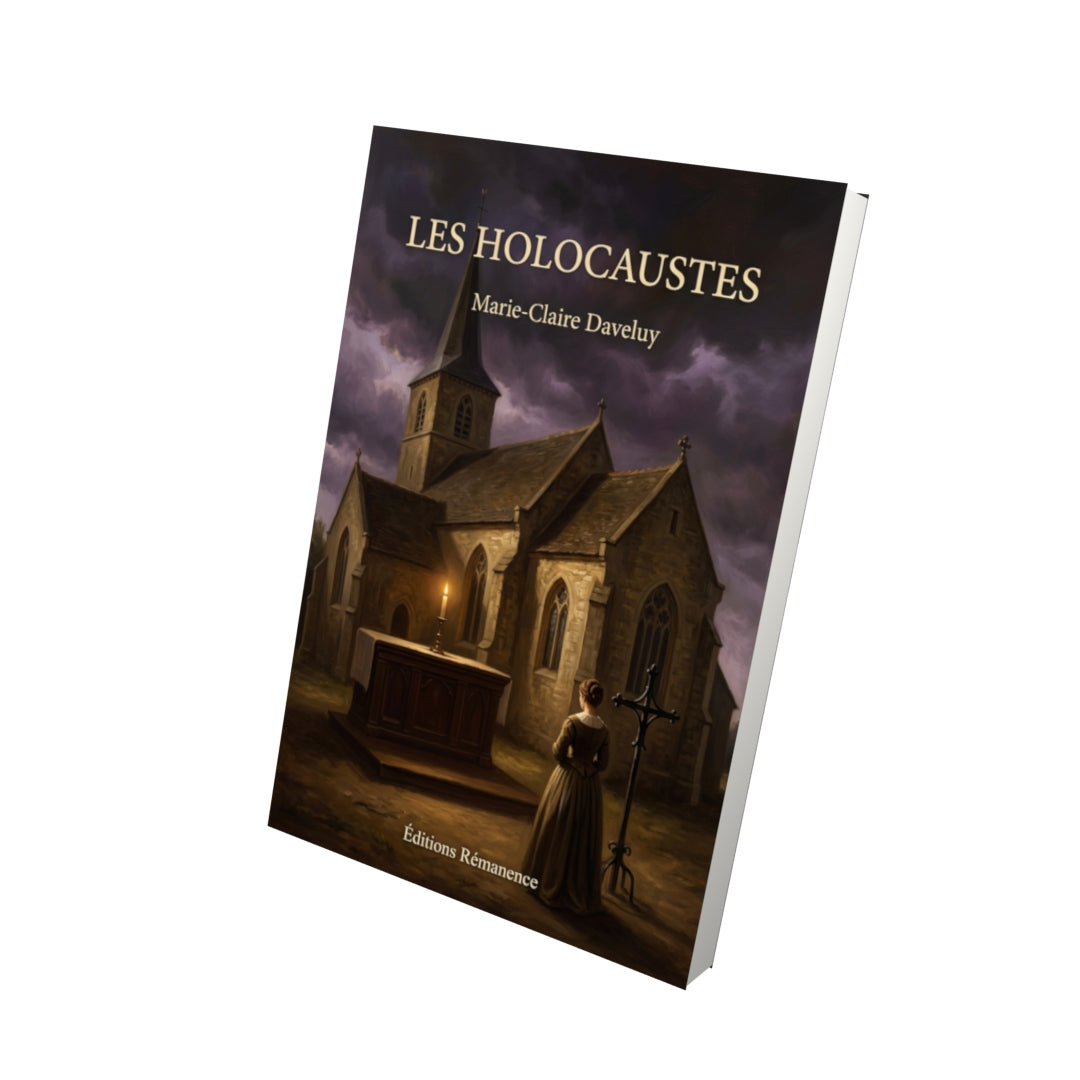 Livre Les holocaustes par Marie-Claire Daveluy - Vue 3D - Editions Remanence