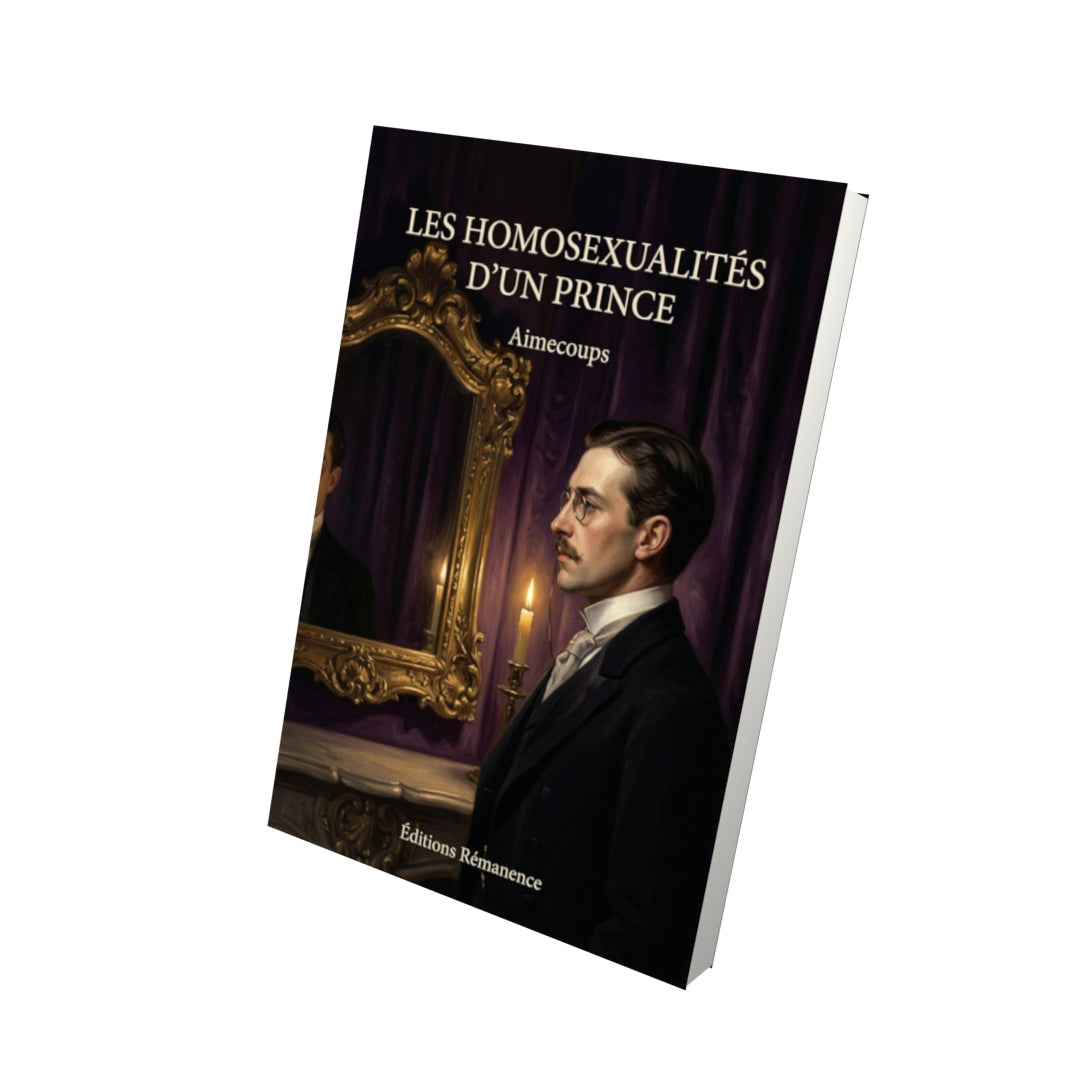 Livre Les Homosexualités d’un prince par Aimecoups - Vue 3D - Editions Remanence