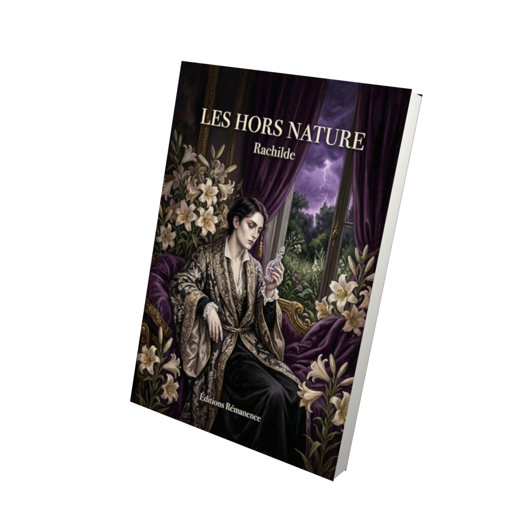 Livre Les Hors nature par Rachilde - Vue 3D - Editions Remanence