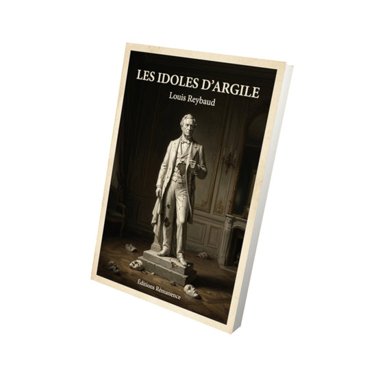 Livre Les Idoles d'argile - Louis Reybaud - Vue 3D - Editions Remanence