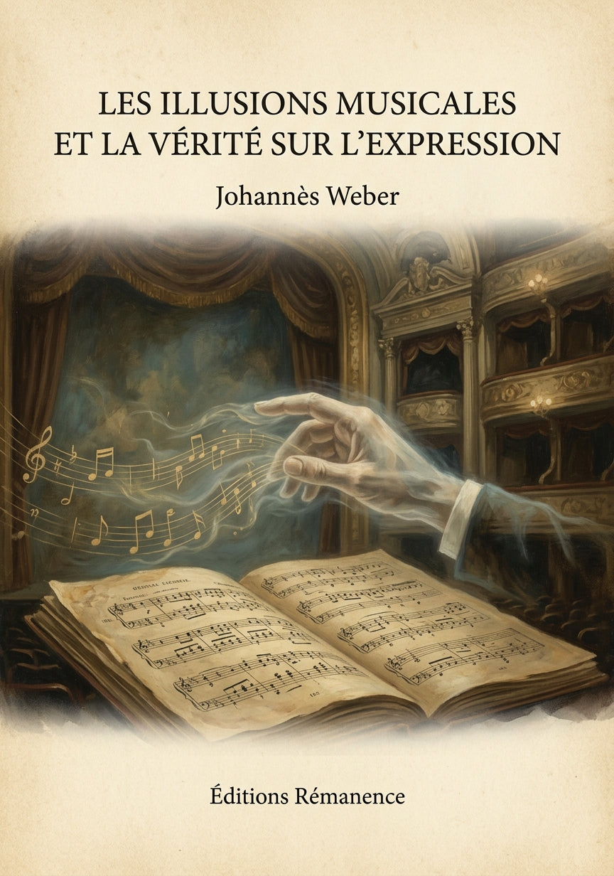 Les illusions musicales et la vérité sur l'expression - Johannès Weber (Couverture)