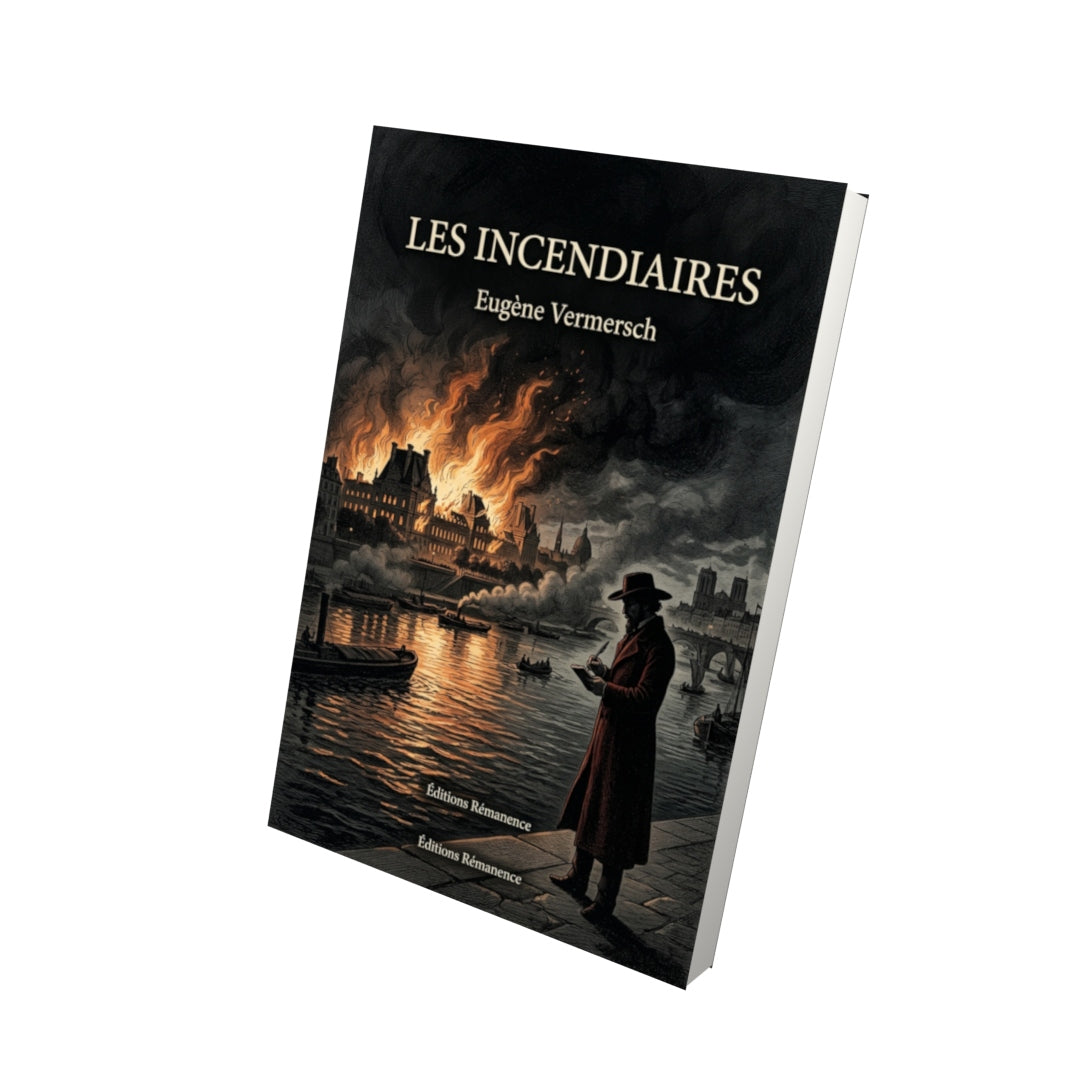 Livre Les Incendiaires par Eugène Vermersch - Vue 3D - Editions Remanence