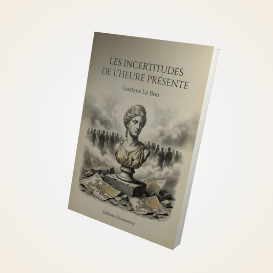 Livre Les incertitudes de l'heure présente - Gustave Le Bon - Couverture 3D