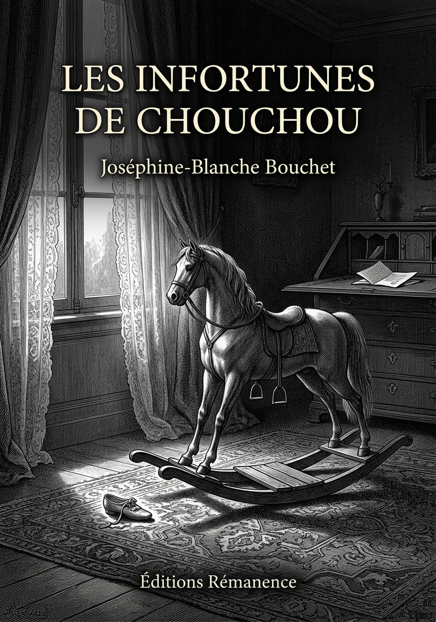 Livre Les Infortunes de Chouchou par Joséphine-Blanche Bouchet - Couverture - Editions Remanence