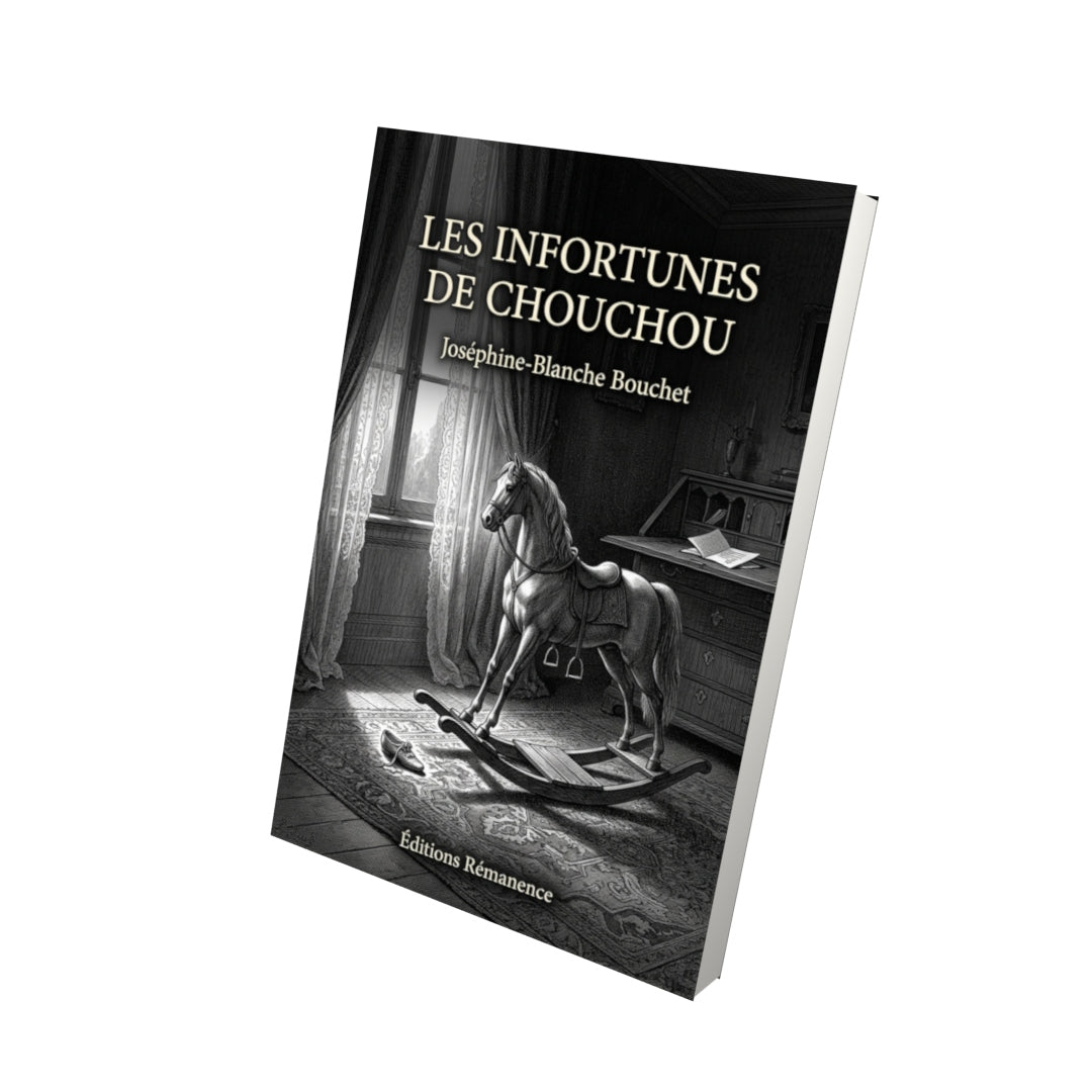 Livre Les Infortunes de Chouchou par Joséphine-Blanche Bouchet - Vue 3D - Editions Remanence