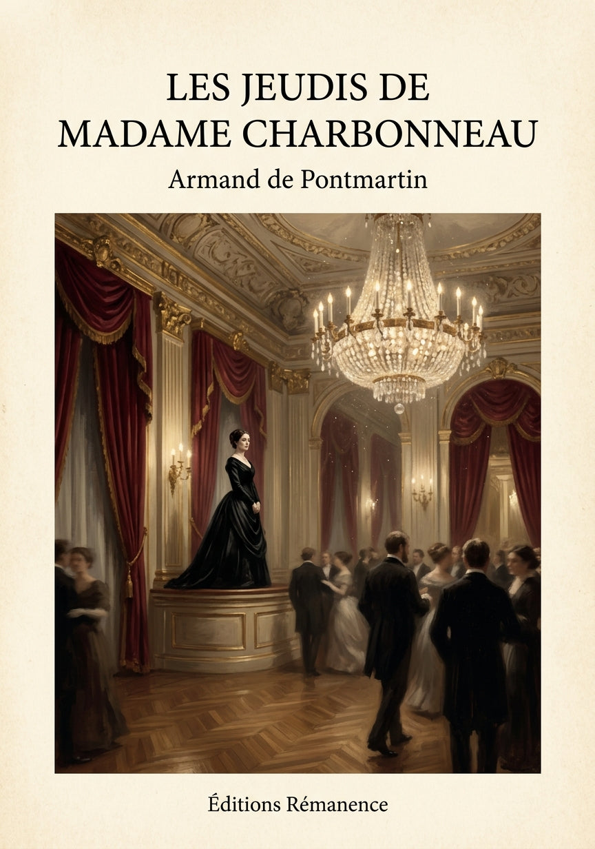 Les Jeudis de Madame Charbonneau - Armand de Pontmartin (Couverture)