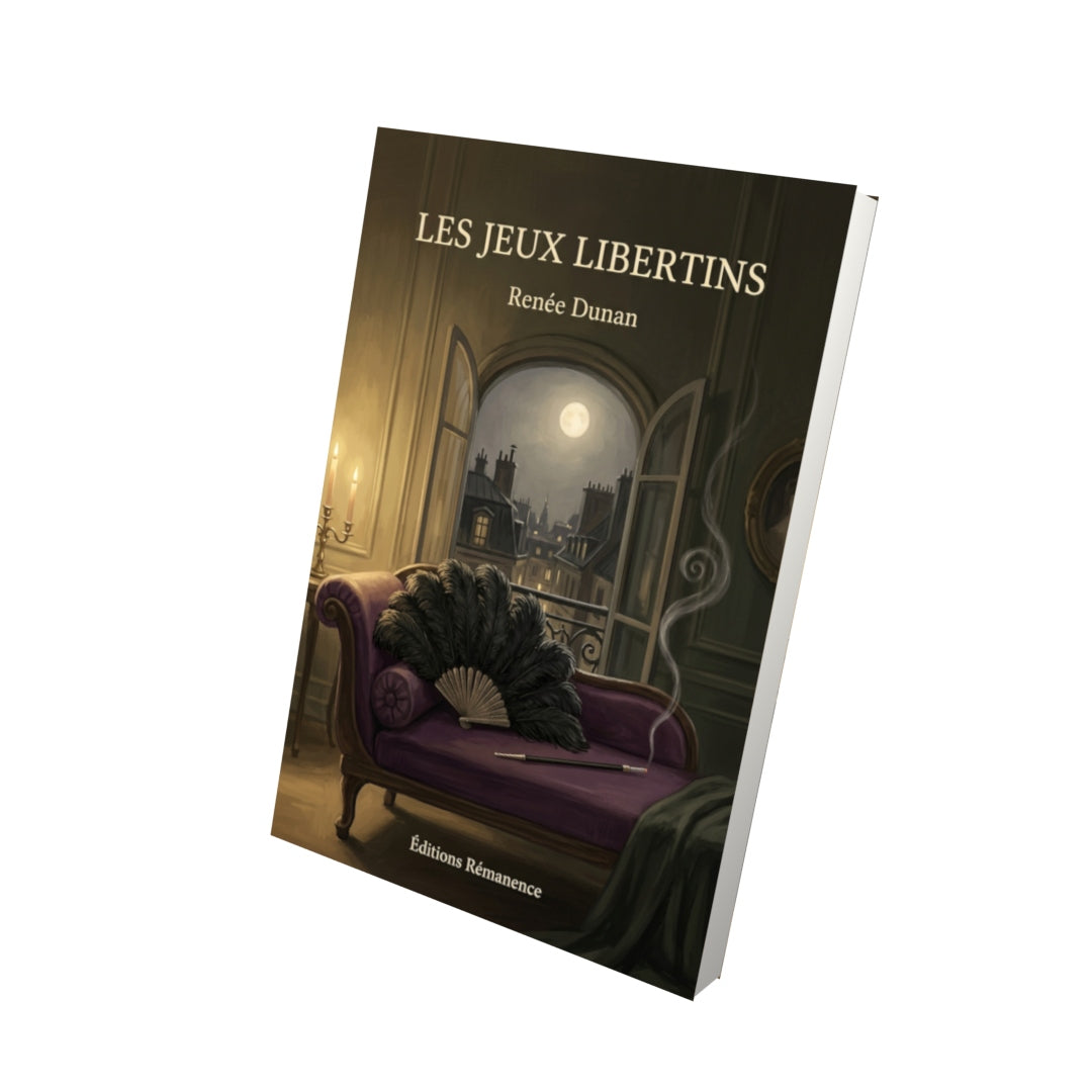Livre Les Jeux libertins par Renée Dunan - Vue 3D - Editions Remanence