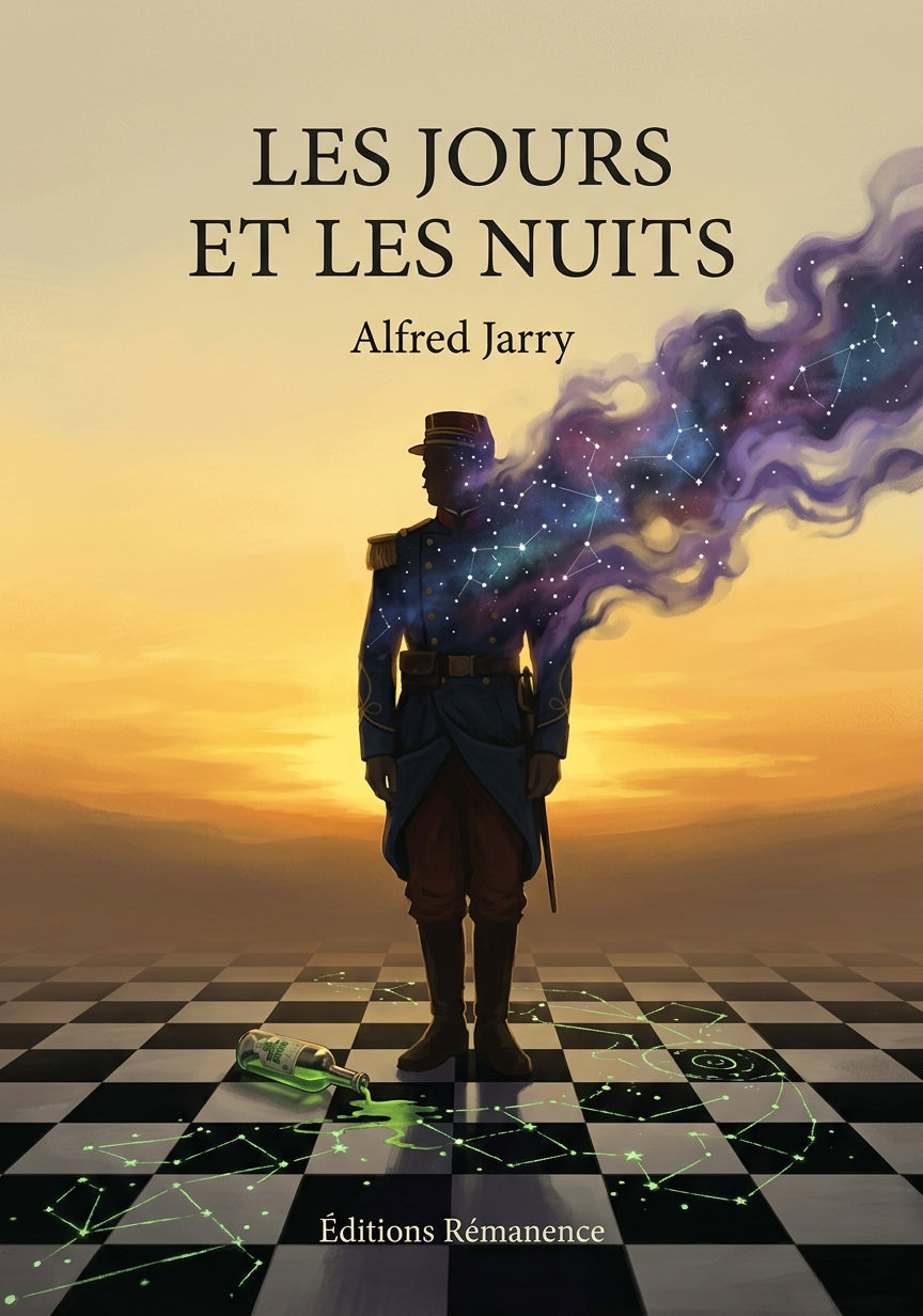 Livre Les jours et les nuits par Alfred Jarry - Couverture - Editions Remanence