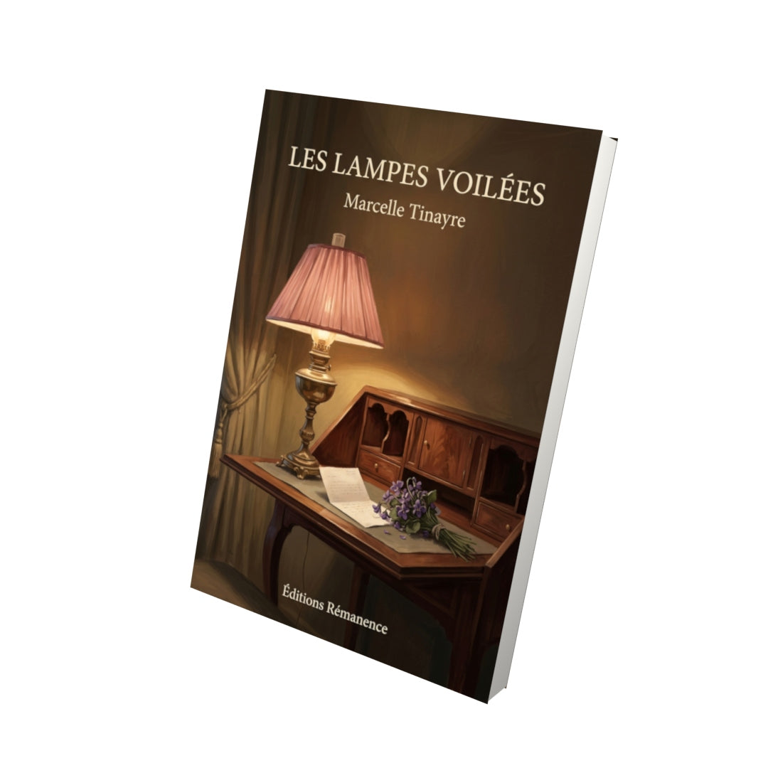 Livre Les Lampes voilées par Marcelle Tinayre - Vue 3D - Editions Remanence