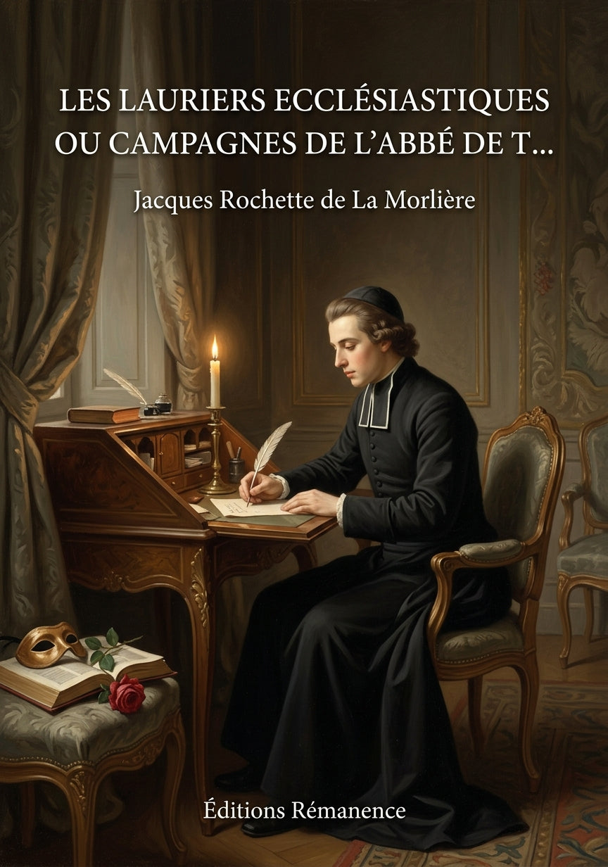 Livre Les Lauriers ecclésiastiques ou Campagnes de l’abbé de T… par Jacques Rochette de La Morlière - Couverture - Editions Remanence