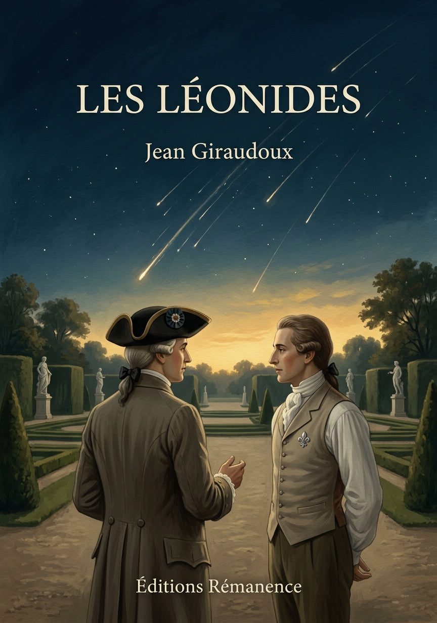Livre Les Léonides par Jean Giraudoux - Couverture - Editions Remanence