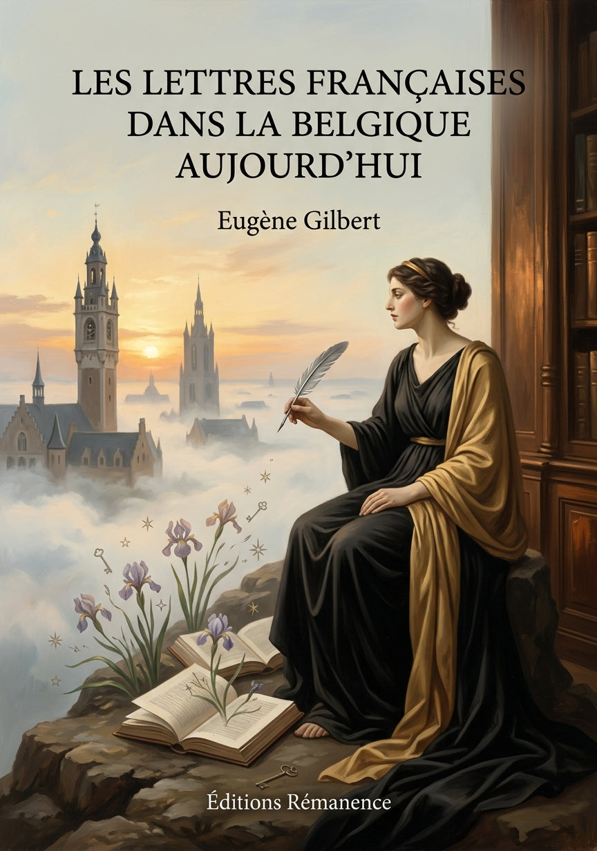 Livre Les Lettres françaises dans la Belgique aujourd’hui par Eugène Gilbert - Couverture - Editions Remanence