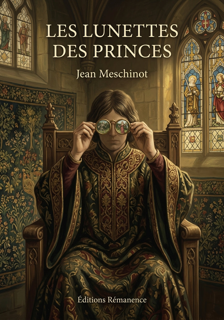 Livre Les Lunettes des Princes par Jean Meschinot - Couverture - Editions Remanence