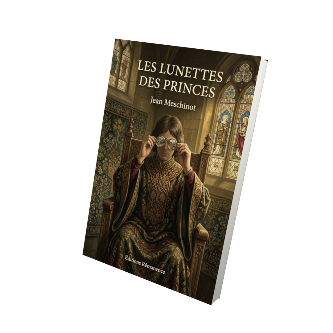 Livre Les Lunettes des Princes par Jean Meschinot - Vue 3D - Editions Remanence