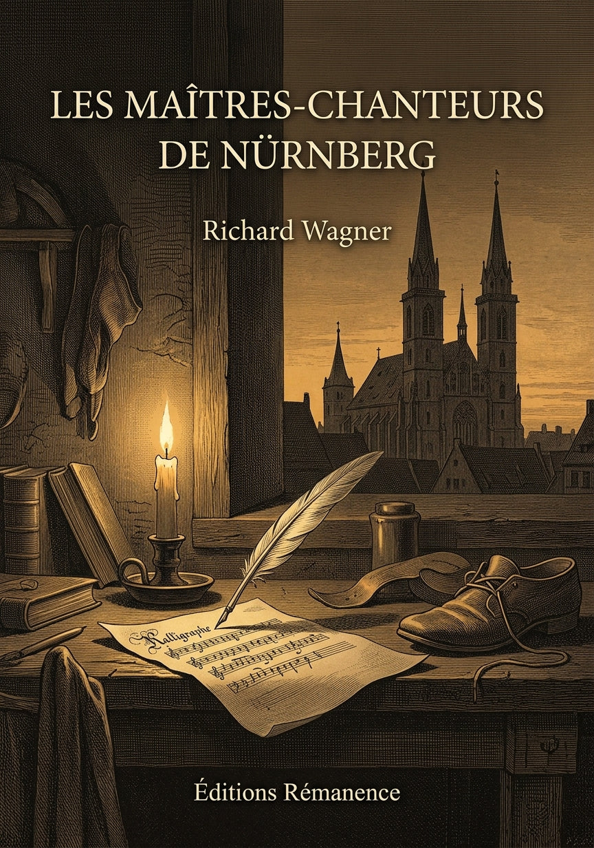 Livre Les Maîtres-Chanteurs de Nürnberg par Richard Wagner - Couverture - Editions Remanence
