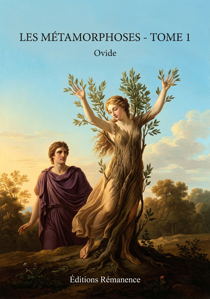 Livre Les Métamorphoses - Tome 1 par Ovide - Couverture - Editions Remanence