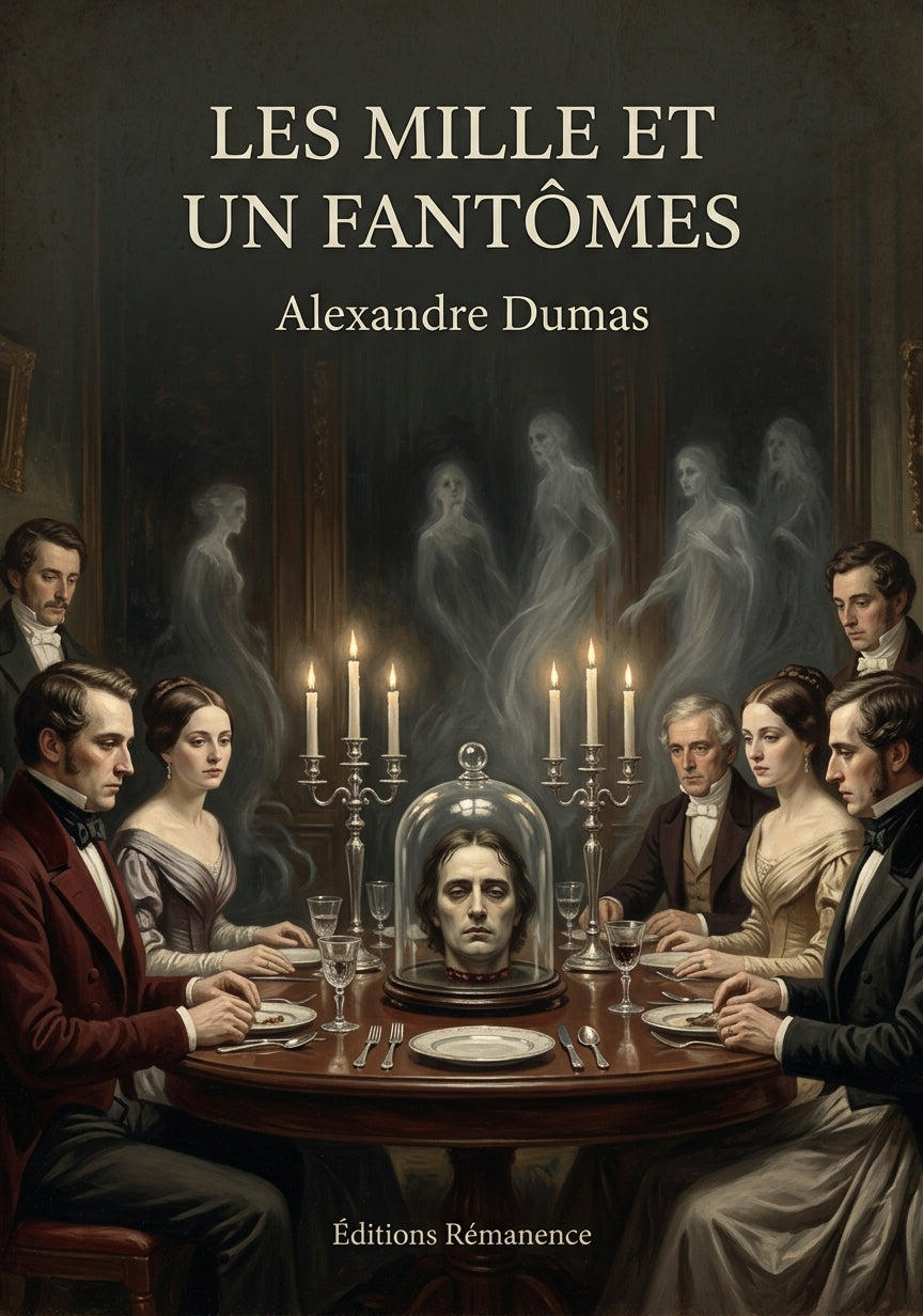 Les mille et un fantômes - Alexandre Dumas (Couverture)
