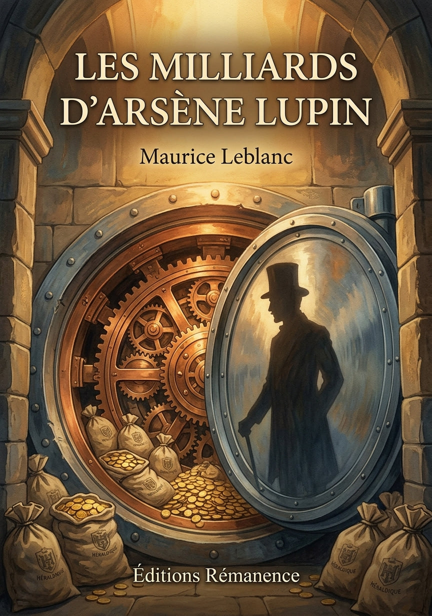 Livre Les Milliards d’Arsène Lupin par Maurice Leblanc - Couverture - Editions Remanence