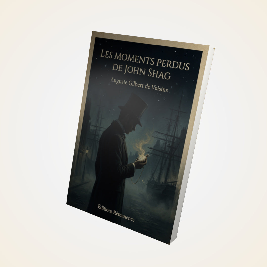 Livre Les moments perdus de John Shag - Auguste Gilbert de Voisins - Couverture 3D