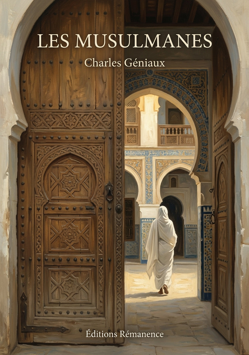 Livre Les Musulmanes par Charles Géniaux - Couverture - Editions Remanence