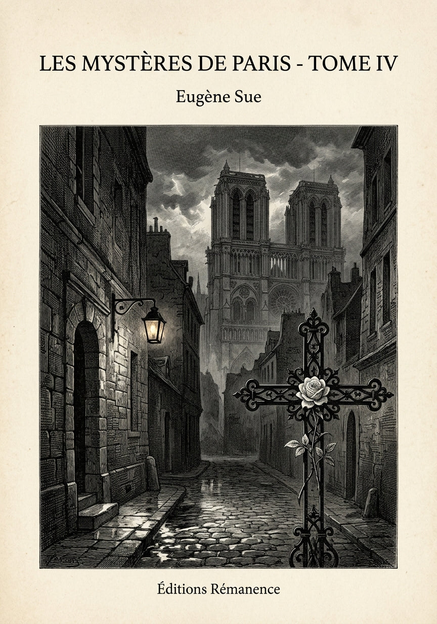Les mystères de Paris - Tome IV - Eugène Sue (Couverture)