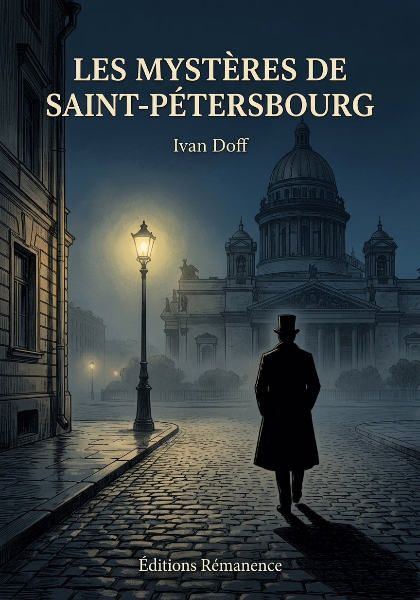 Livre Les Mystères de Saint-Pétersbourg par Ivan Doff - Couverture - Editions Remanence