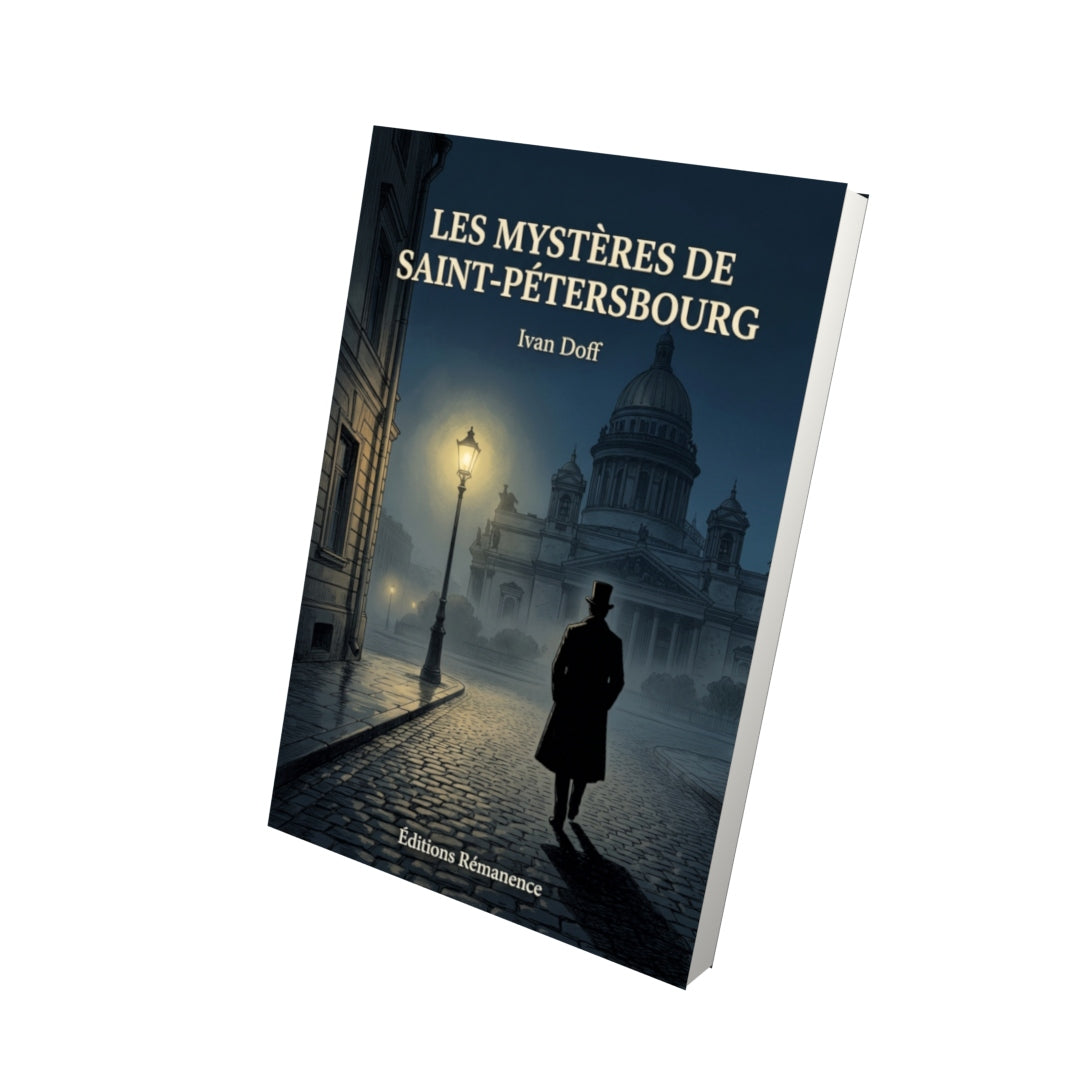 Livre Les Mystères de Saint-Pétersbourg par Ivan Doff - Vue 3D - Editions Remanence