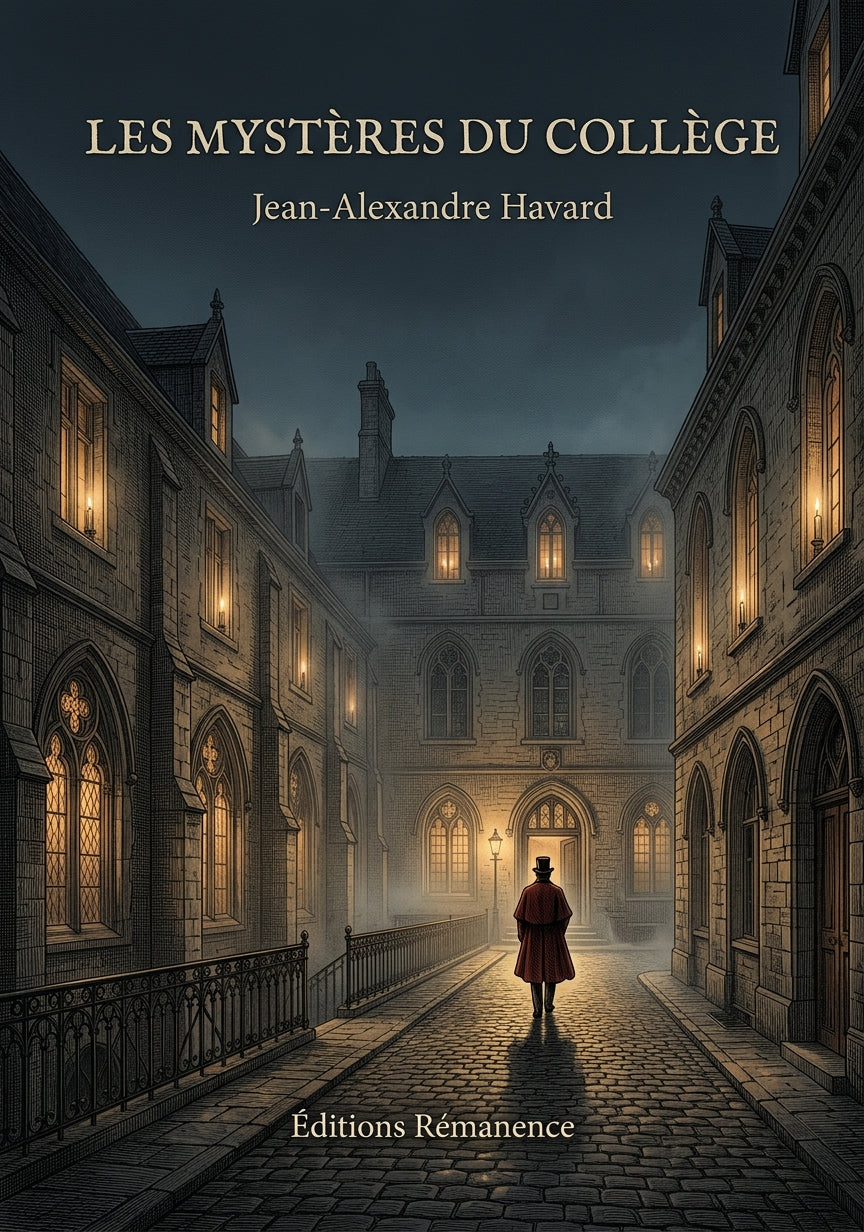 Livre Les mystères du collège par Jean-Alexandre Havard - Couverture - Editions Remanence