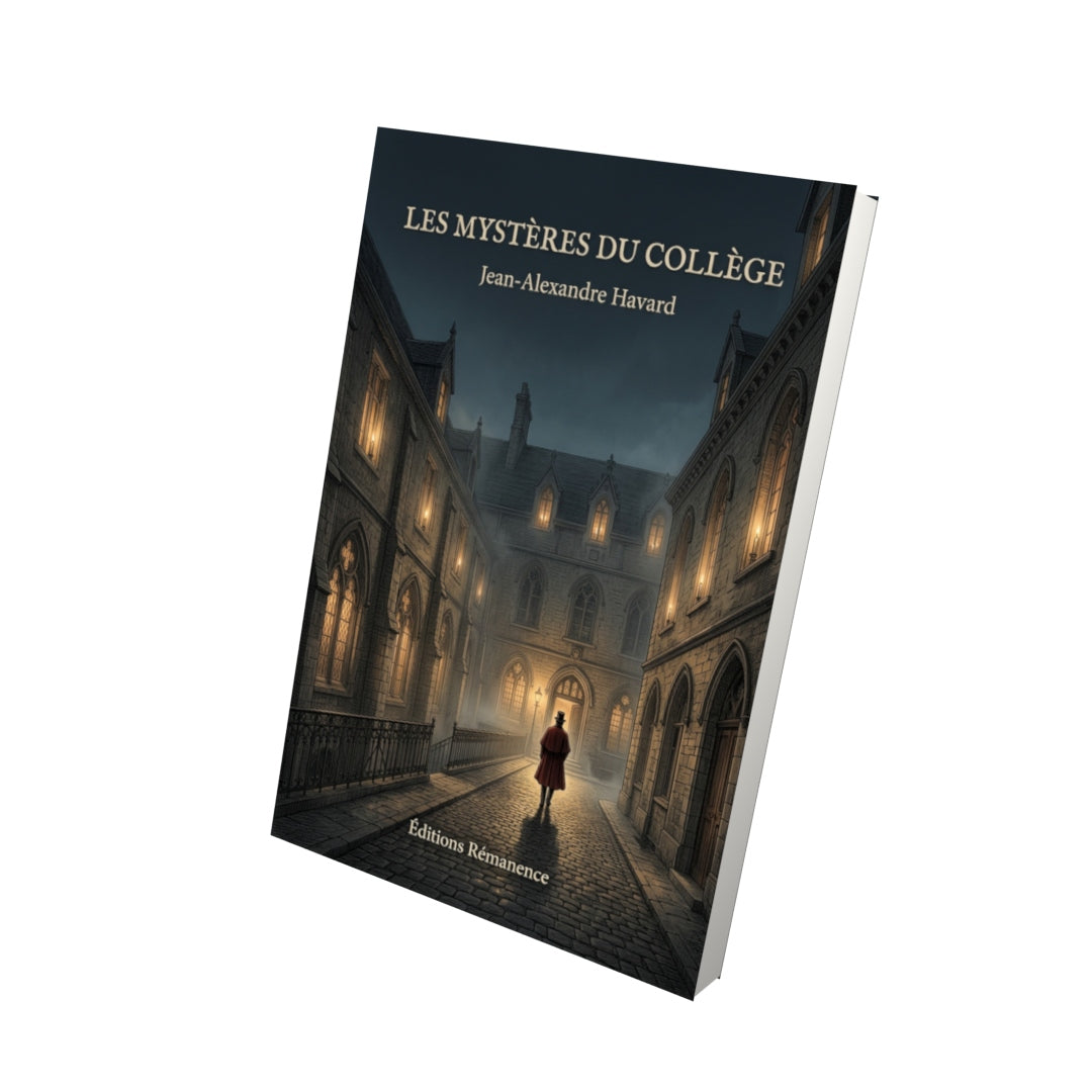 Livre Les mystères du collège par Jean-Alexandre Havard - Vue 3D - Editions Remanence