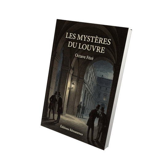 Livre Les Mystères du Louvre - Octave Féré - Vue 3D - Editions Remanence