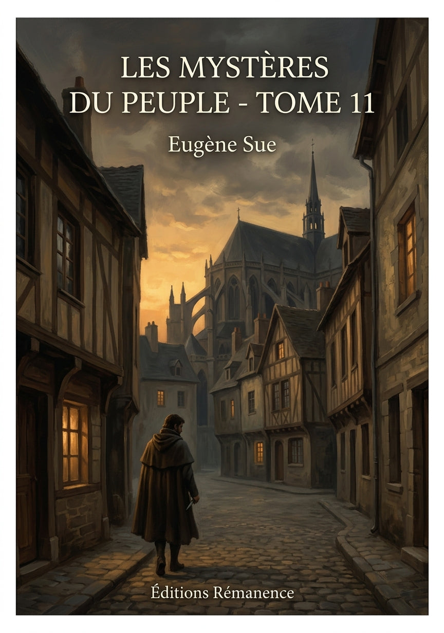 Livre Les Mystères du peuple - Tome 11 par Eugène Sue - Couverture - Editions Remanence