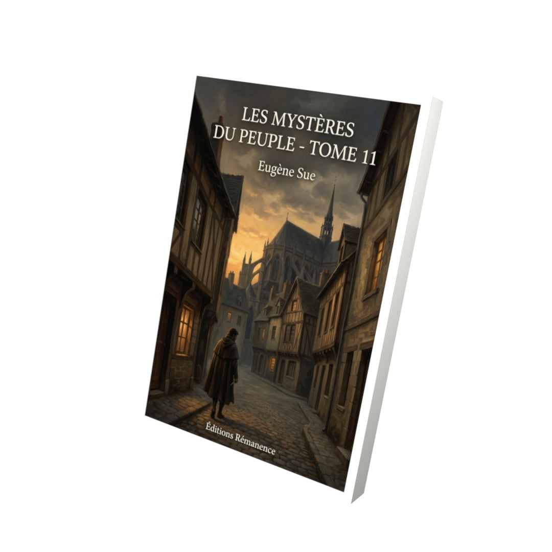 Livre Les Mystères du peuple - Tome 11 par Eugène Sue - Vue 3D - Editions Remanence