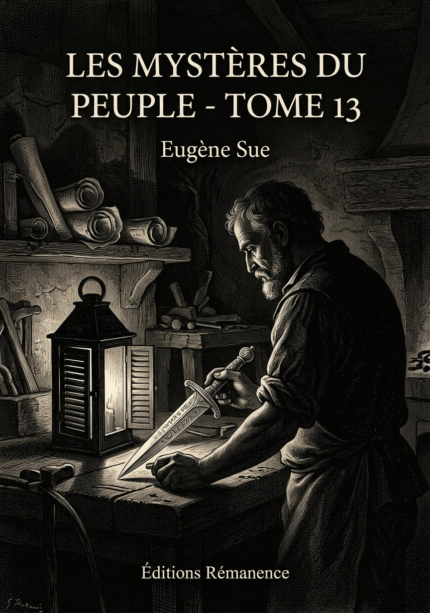 Livre Les Mystères du peuple - Tome 13 par Eugène Sue - Couverture - Editions Remanence