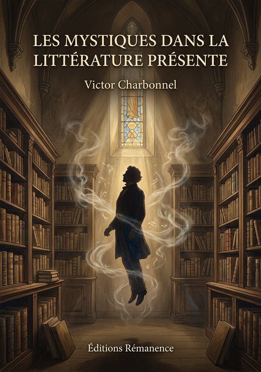 Livre Les Mystiques dans la littérature présente par Victor Charbonnel - Couverture - Editions Remanence