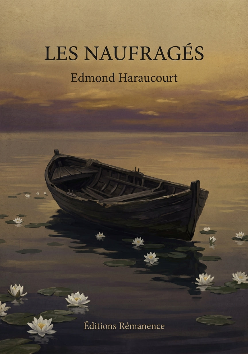 Les naufragés - Edmond Haraucourt (Couverture)