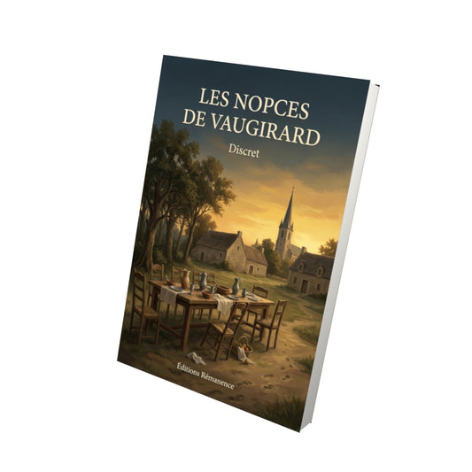 Livre Les nopces de Vaugirard par Discret - Vue 3D - Editions Remanence