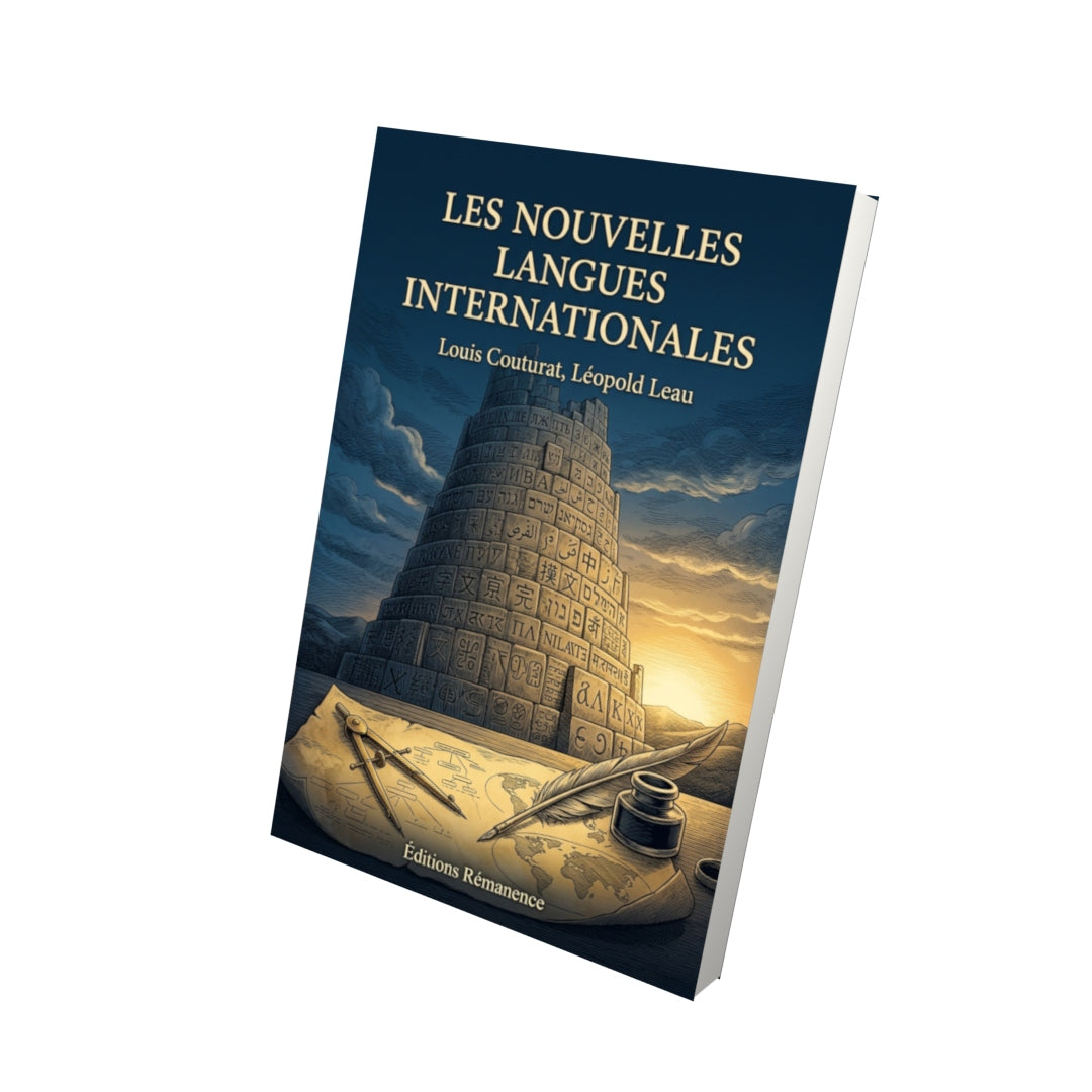 Livre Les nouvelles langues internationales par Louis Couturat, Léopold Leau - Vue 3D - Editions Remanence