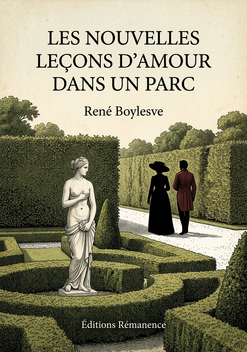 Les nouvelles leçons d'amour dans un parc - René Boylesve (Couverture)