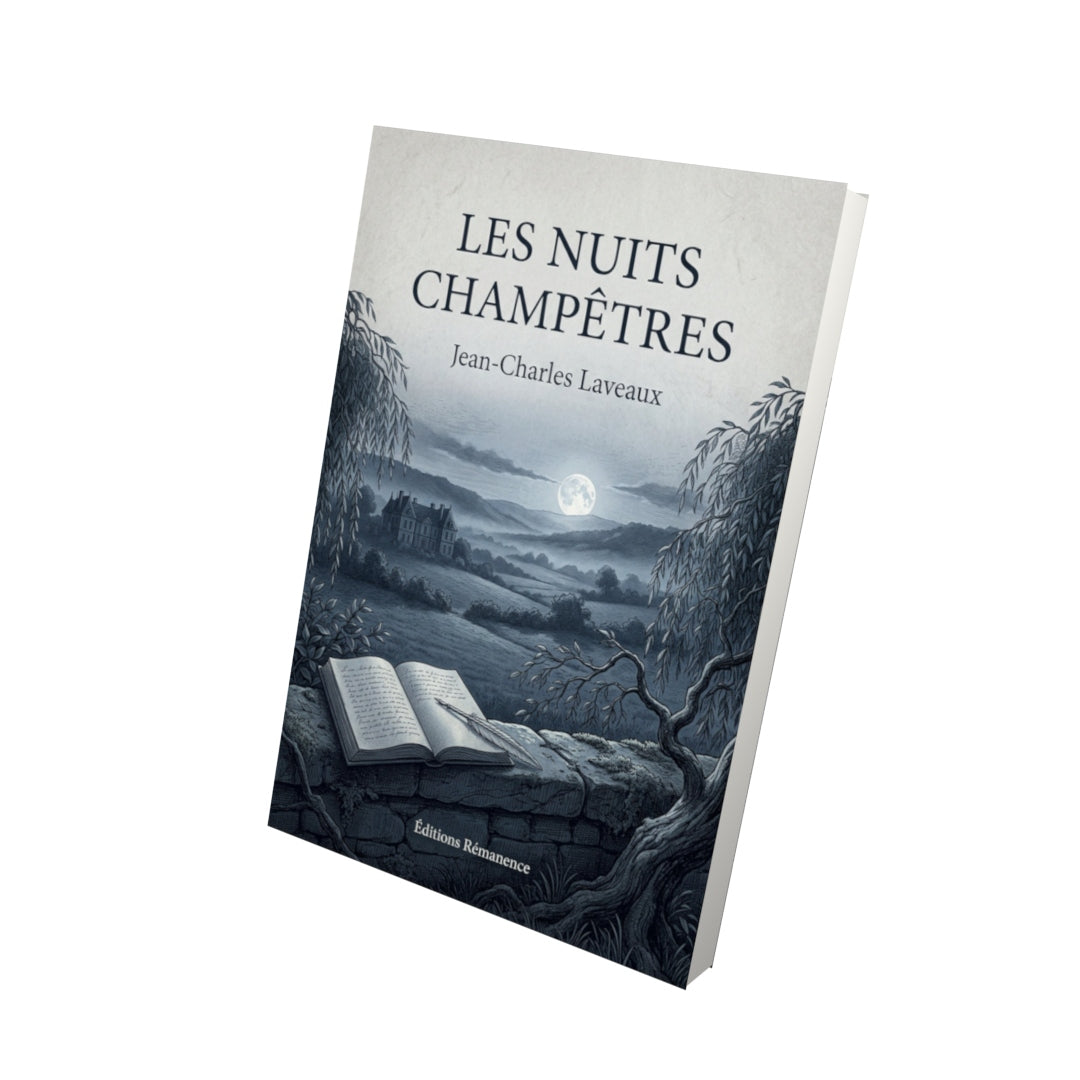 Livre Les nuits champêtres - Jean-Charles Laveaux - Vue 3D - Editions Remanence