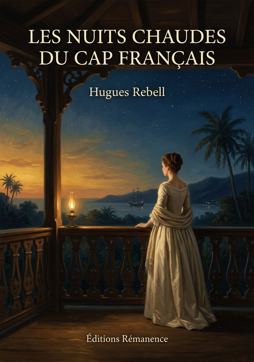 Livre Les nuits chaudes du Cap français par Hugues Rebell - Couverture - Editions Remanence