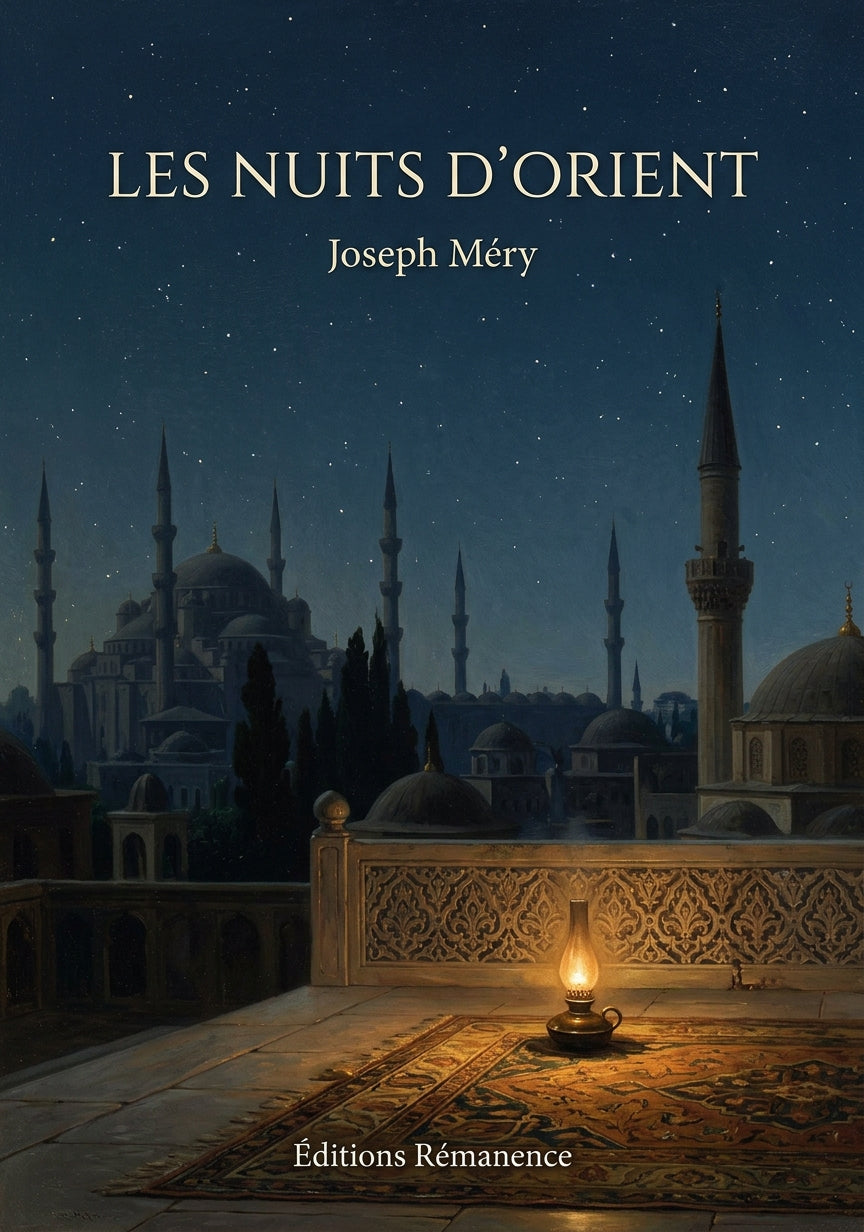 Livre Les Nuits d’Orient par Joseph Méry - Couverture - Editions Remanence