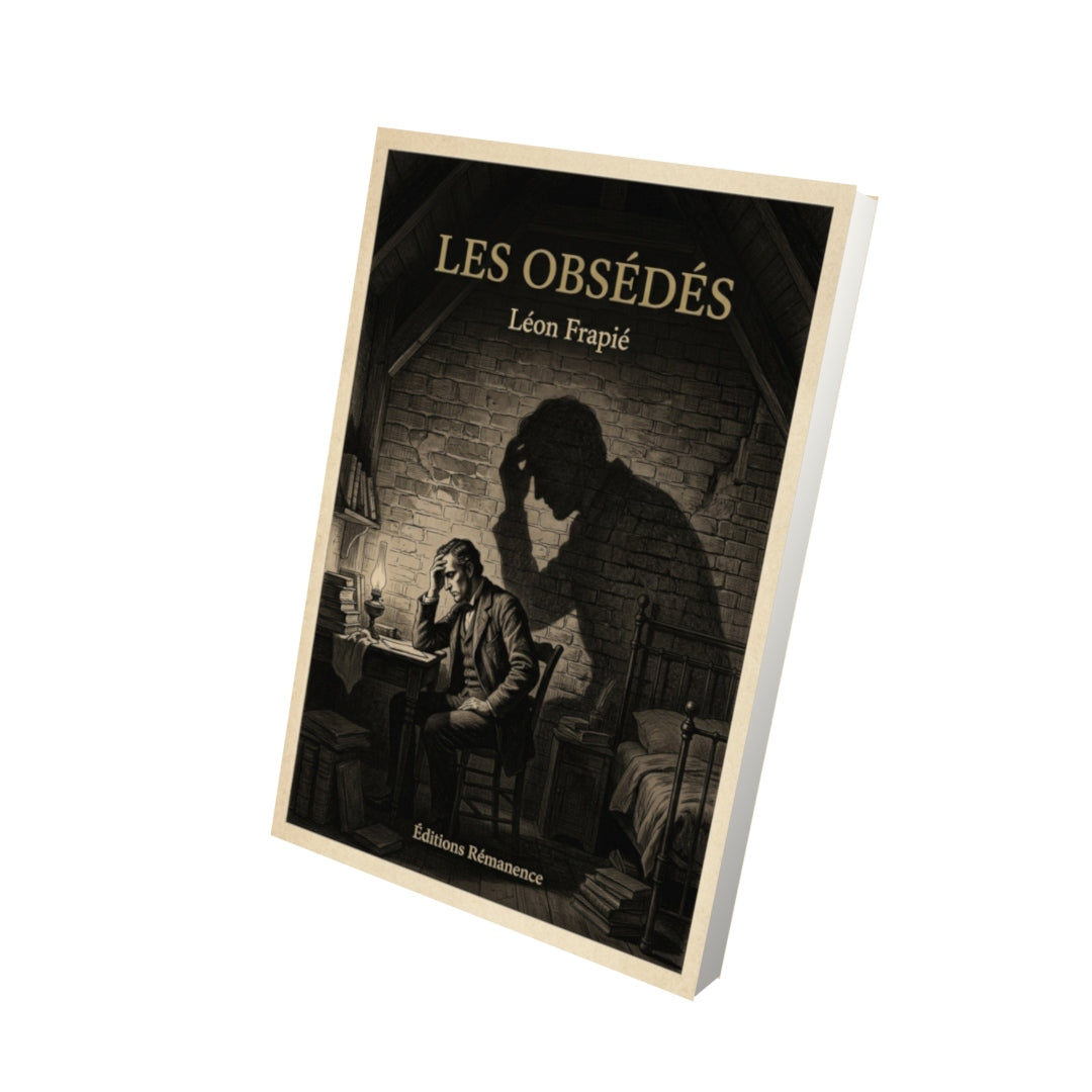 Livre Les Obsédés - Léon Frapié - Vue 3D - Editions Remanence