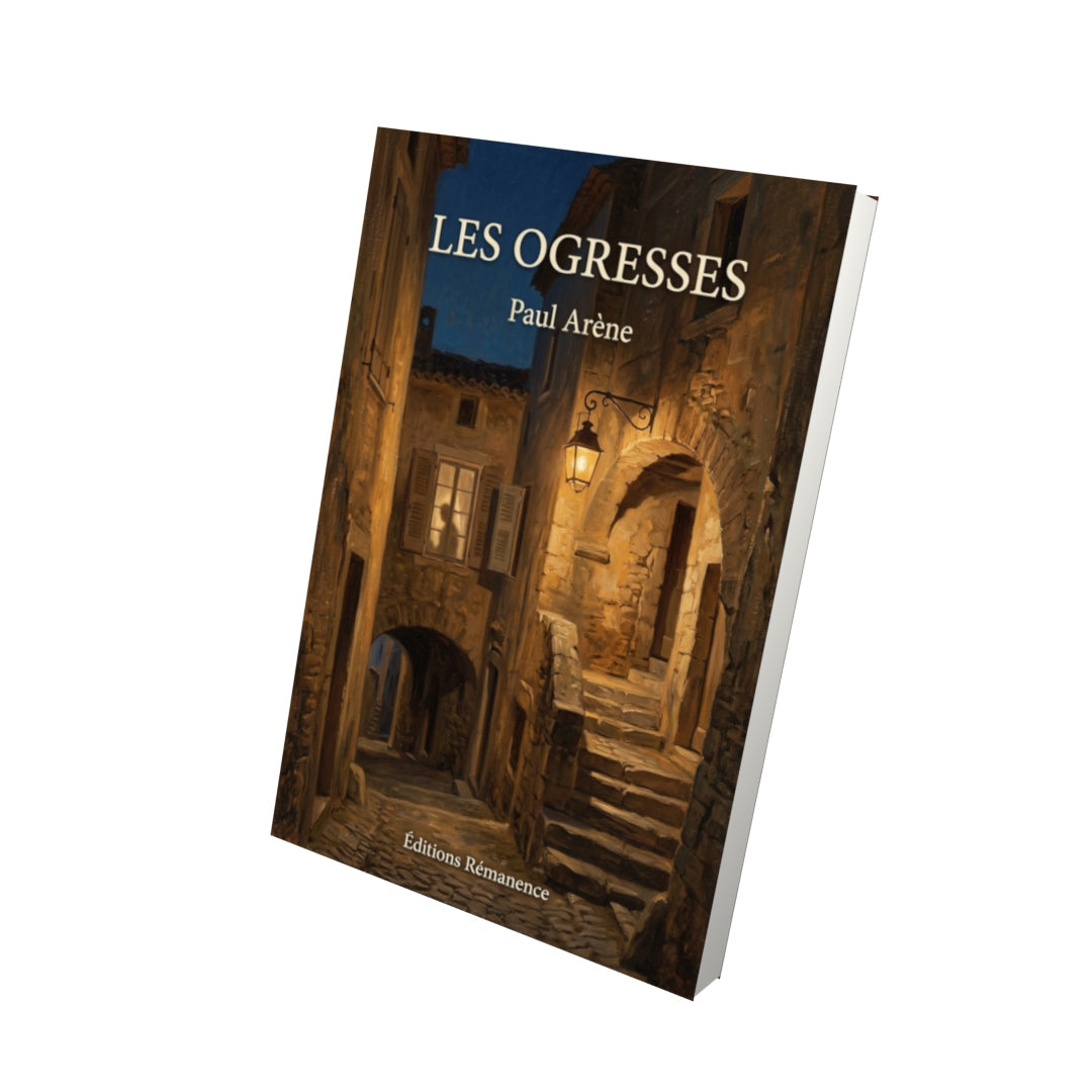 Livre Les Ogresses par Paul Arène - Vue 3D - Editions Remanence