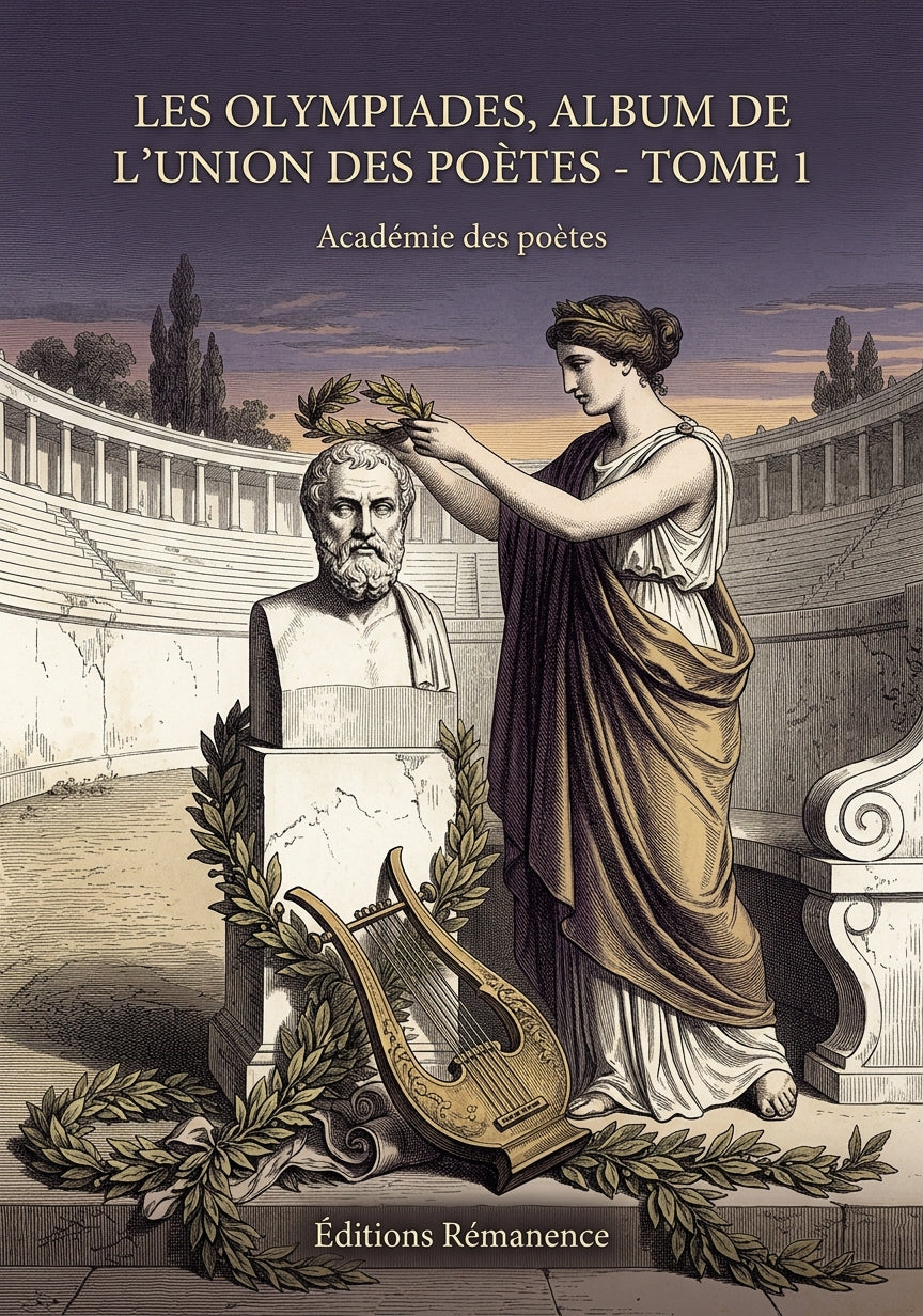 Livre Les Olympiades, album de l’Union des poètes - Tome 1 par Académie des poètes - Couverture - Editions Remanence