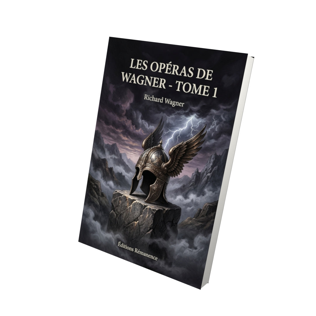 Livre Les Opéras de Wagner - Tome 1 par Richard Wagner - Vue 3D - Editions Remanence