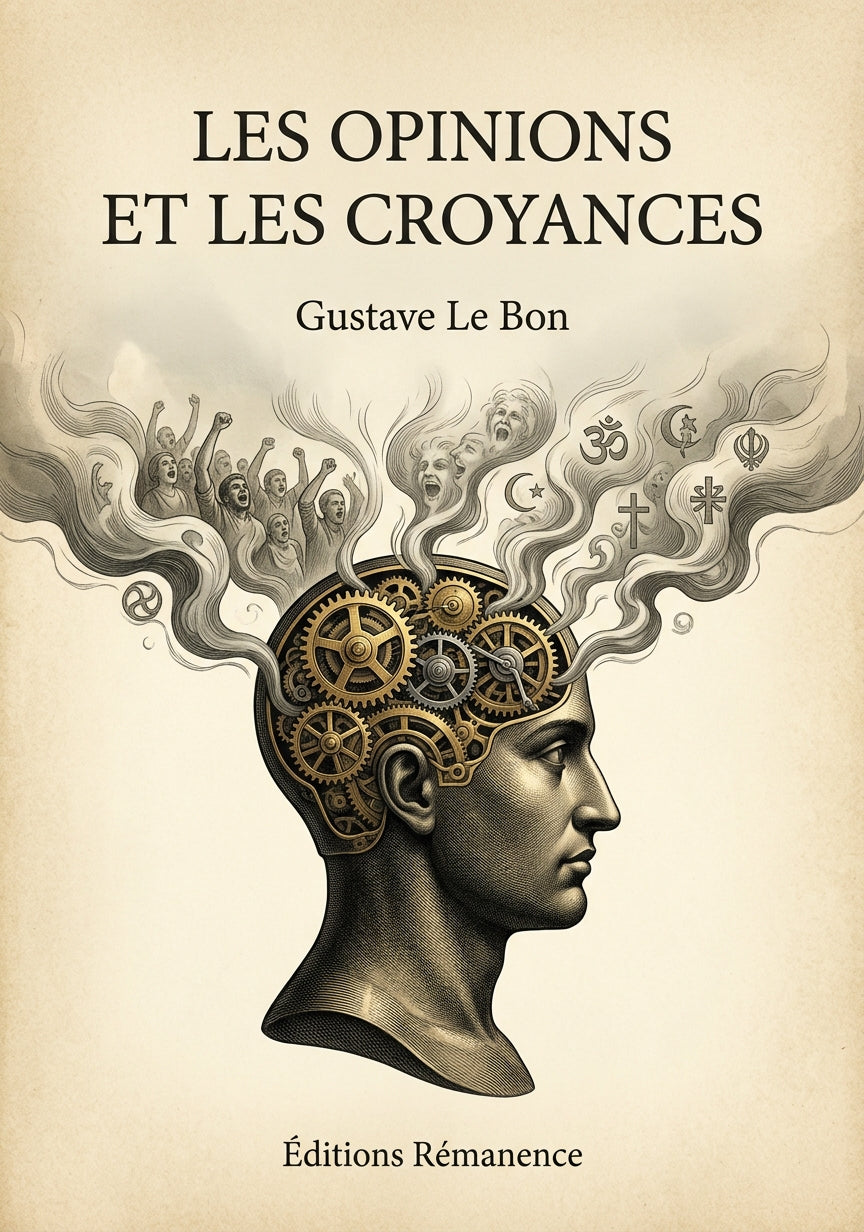 Les opinions et les croyances - Gustave Le Bon (Couverture)
