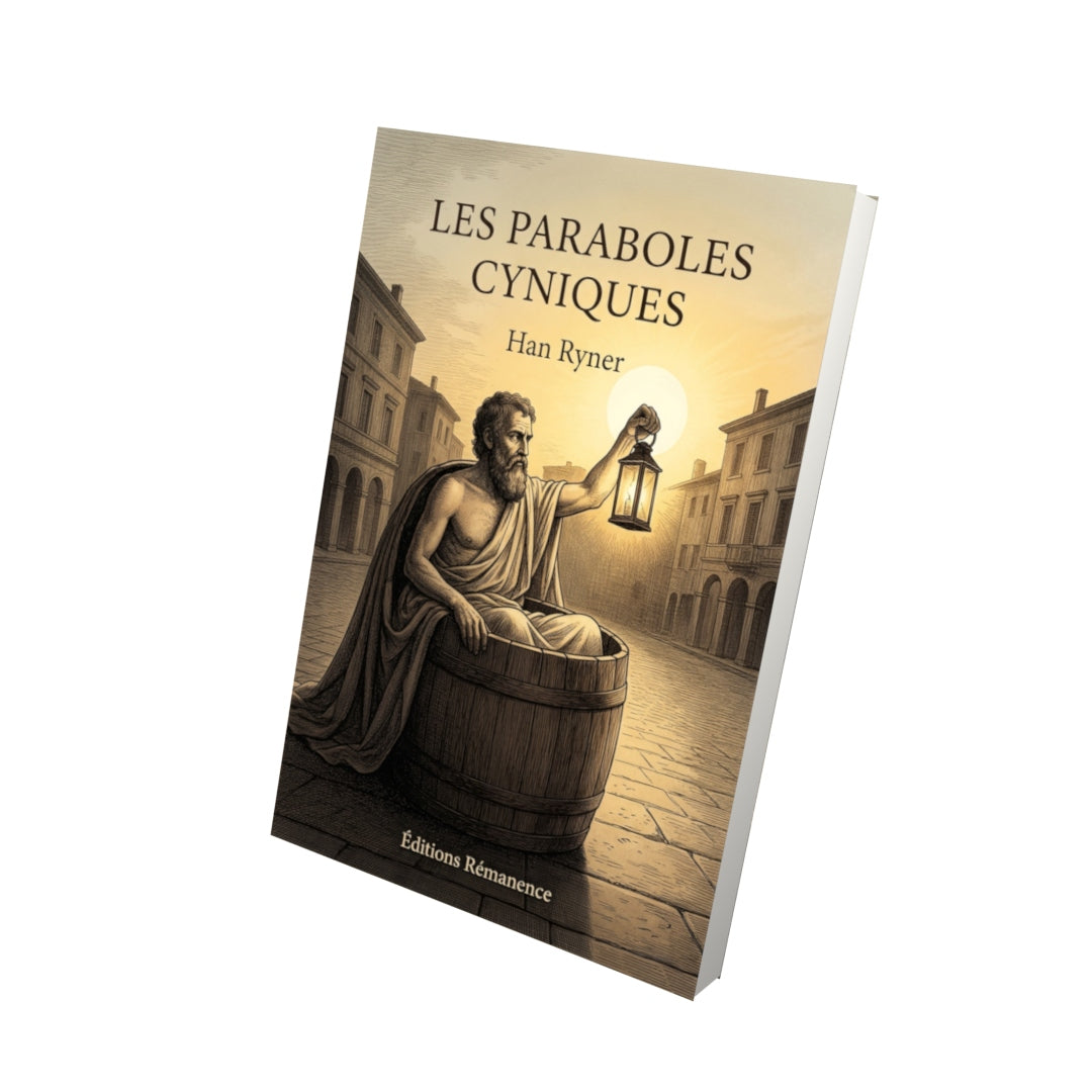 Livre Les Paraboles cyniques par Han Ryner - Vue 3D - Editions Remanence