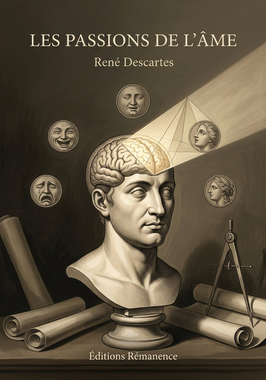 Livre Les Passions de l’âme par René Descartes - Couverture - Editions Remanence