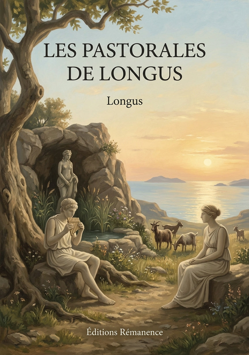Livre Les Pastorales de Longus par Longus - Couverture - Editions Remanence